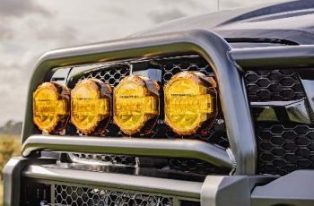 Ironman 4x4 Scope 9 Inch Amber Driving Light Covers - Fourplay 4x4 4wd Gear Adelaide - Fourplay 4x4 - Adelaide 4x4 Suspension, Bullbars, Canopies & 4WD Accessories & Installation